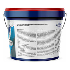 Гидроизоляция акриловая Plitonit WaterProof Standard 8 кг - фото 4