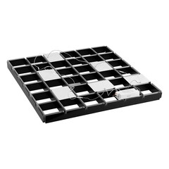 Светильник светодиодный для потолка грильято встраиваемый Эра SPO-646 4000К 36 Вт IP40 черный опал (Б0063052) - фото 10