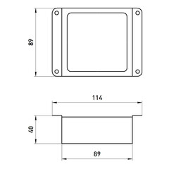 Светильник светодиодный для потолка грильято встраиваемый Эра SPO-646 4000К 36 Вт IP40 белый опал (Б0063062) - фото 5