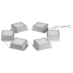 Светильник светодиодный для потолка грильято встраиваемый Эра SPO-646 4000К 36 Вт IP40 металлик опал (Б0062991) - фото 8