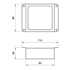 Светильник светодиодный для потолка грильято встраиваемый Эра SPO-646 4000К 36 Вт IP40 металлик опал (Б0062991) - фото 5