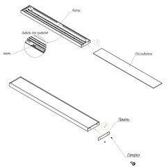 Светильник светодиодный накладной Всесветодиоды Макси 5000-5500К 58 Вт IP40 белый (vs252-58-mpr-5k) - фото 2