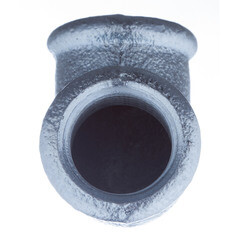 Угол Gebo Platinum (90-4V) 1/2 ВР(г) х 1/2 ВР(г) чугунный оцинкованный - фото 4