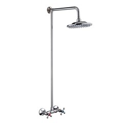 Душевая система РМС SL с верхним душем с лейкой хром (SL80-003-1)