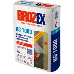 Штукатурно-клеевая смесь для теплоизоляции Brozex FS КС-1000 25 кг