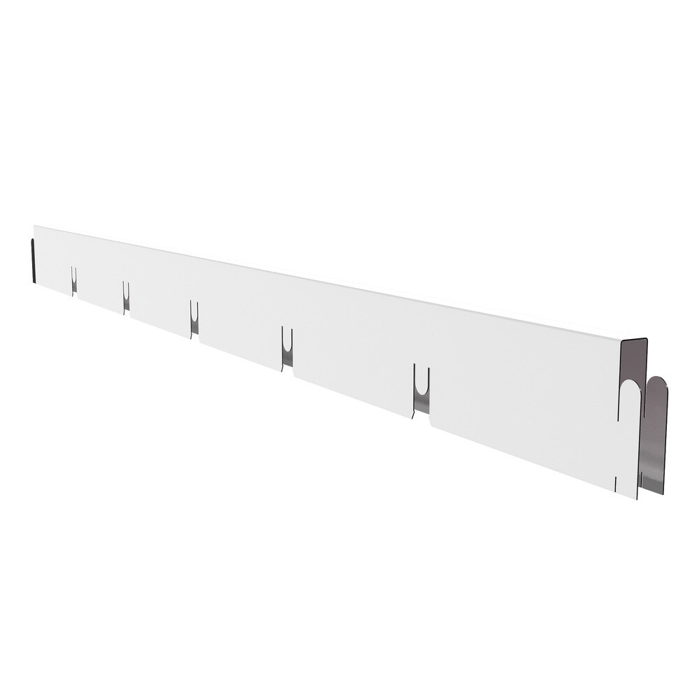 Изображение товара Элемент для потолка грильято Grand Line 100х100х40х10 мм «мама» 0,6 м белый Al