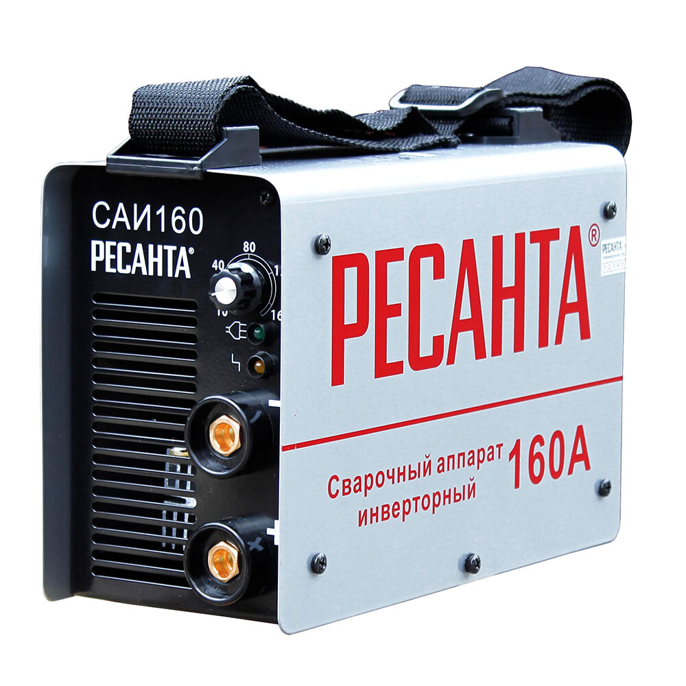 Изображение товара Инверторный сварочный аппарат Ресанта САИ 160 для дуговой сварки до 160 А
