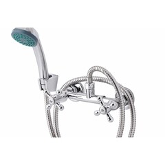 Смеситель для душа без излива Профсан 109 хром с лейкой двухвентильный (109-К89) - фото 3