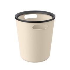 Изображение товара Ведро для мусора Ambient Folk 10 л полипропилен бежевое