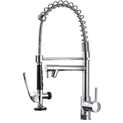 Смеситель для кухни профессиональный Профсан хром (104-39) - фото 1