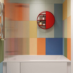 Керамогранит Уральский Гранит Моноколор голубой матовый UF008MR 600х600х9 мм (4 шт.=1,44 кв.м) - фото 2