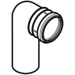 Отвод для инсталляции Geberit Sigma d90 мм (366.061.16.1) - фото 3