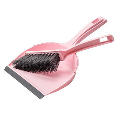 Совок 300х210х128 мм Apollo Nuovo пластиковый с щеткой - фото 2