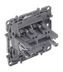 Выключатель Legrand Etika двухклавишный встраиваемый слоновая кость (672302) - фото 3