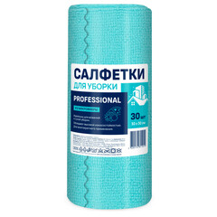 Салфетка микрофибра 30х30 см Professional в рулоне (30 шт.) - фото 1