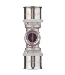 Тройник VALTEC (VTm.232.N.260426) 26(пресс) х 1/2 ВР(г) х 26(пресс) - фото 4