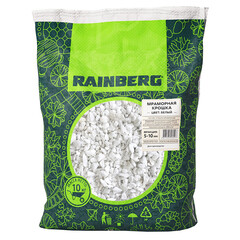 Мраморная крошка Rainberg 5-10 мм 10 кг белая - фото 1