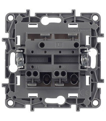 Выключатель Legrand Etika двухклавишный встраиваемый слоновая кость (672302) - фото 2