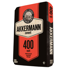 Цемент Akkermann Multi ПЦ400 Д20 ЦЕМ II/A-И 32,5Н 50 кг