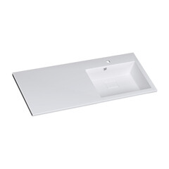 Раковина на стиральную машину Florentina Аванти 120х48 см белая (10.310.0R120.001) - фото 1