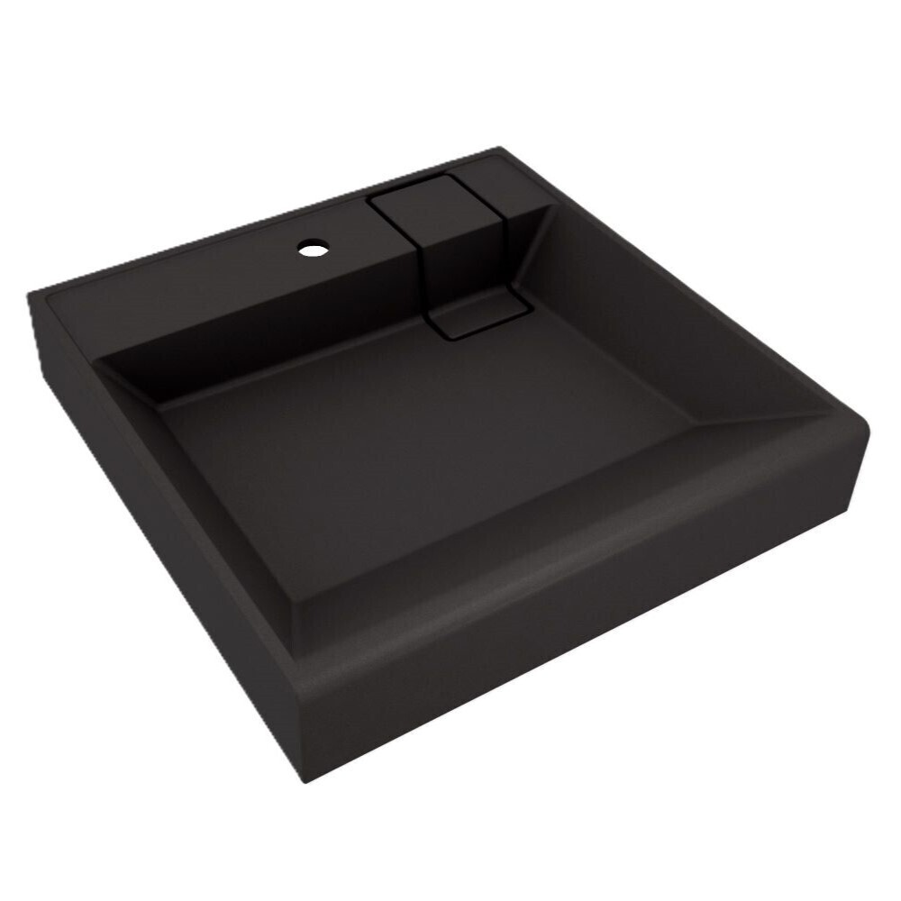 Раковина на стиральную машину Florentina Лагуна 60х60 см антрацит (10.300.00600.302)