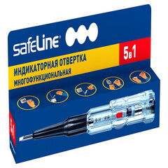 Отвертка плоская 145 мм 250-600 В Safeline индикаторная (11692) - фото 3