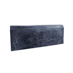 Бордюр тротуарный полимерно-песчаный 500х200х50 мм графит НеоКомпозит