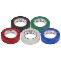 Изолента Эра Set-5 ПВХ 5 цветов 15 мм 10 м (5 шт.) - фото 4