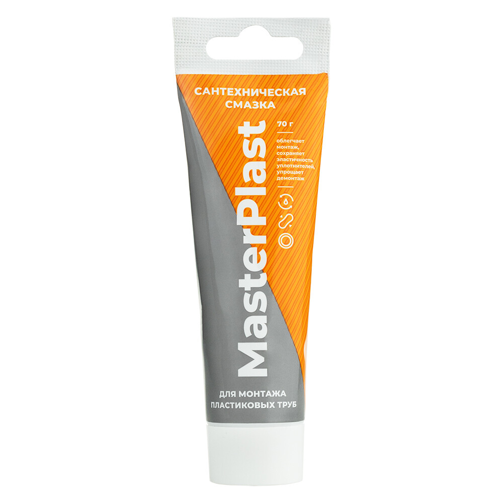Изображение товара Смазка сантехническая для канализационных труб MasterPlast 70 г