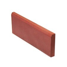 Бордюр тротуарный вибролитьевой 500х210х35 мм красный