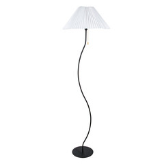 Торшер Arte Lamp E27 15 Вт черный IP20 (A5069PN-1BK) - фото 1