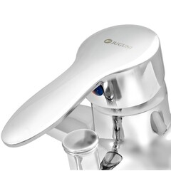 Смеситель для ванны Juguni хром однорычажный с коротким изливом с лейкой (0402.607) - фото 8