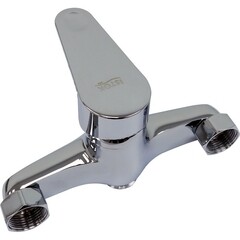 Смеситель для ванны Istok life хром однорычажный с длинным изливом без лейки (0402.775) - фото 5