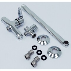 Смеситель для ванны Istok life хром однорычажный с длинным изливом без лейки (0402.775) - фото 4