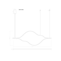 Люстра светодиодная подвесная Arte Lamp Odyssey 34 Вт 3000К 5 кв.м (A2911SP-34GO) - фото 2