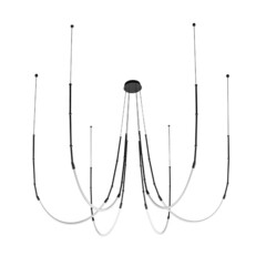 Изображение товара Люстра светодиодная потолочная Arte Lamp Klimt 35 Вт 3000К 10,7 кв.м (A2850SP-42BK)