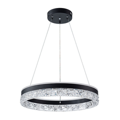 Люстра светодиодная подвесная Arte Lamp Apollo 75 Вт 3000-6000К 12,5 кв.м (A2549SP-75BK)