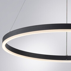 Люстра светодиодная подвесная Arte Lamp Siren 45 Вт 3000-6000К 7,5 кв.м (A2548SP-45BK) - фото 2