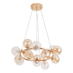 Люстра подвесная Arte Lamp Etereo G9 600 Вт 30 кв.м (A5261LM-15GO) - фото 1