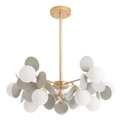 Изображение товара Люстра подвесная Arte Lamp Peacock G9 400 Вт 20 кв.м (A1369SP-10GY)