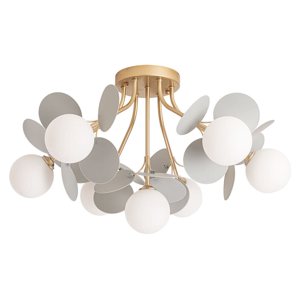 Изображение товара Люстра потолочная Arte Lamp Peacock G9 280 Вт 20 кв.м (A1369PL-7GY)