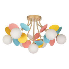 Изображение товара Люстра потолочная Arte Lamp Peacock G9 280 Вт 20 кв.м (A1369PL-7MD)