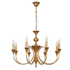 Люстра подвесная Arte Lamp Collinetta E14 320 Вт 8 кв.м (A4094LM-8PB)