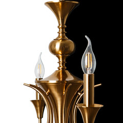 Люстра подвесная Arte Lamp Collinetta E14 240 Вт 8 кв.м (A4094LM-6PB) - фото 3