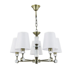Люстра подвесная Arte Lamp Brocca E14 200 Вт 8 кв.м (A4093LM-5AB) - фото 1