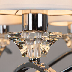 Люстра подвесная Arte Lamp Alhena E14 320 Вт 8 кв.м (A4091LM-8CC) - фото 7