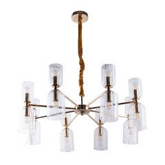 Люстра подвесная Arte Lamp Charm E14 640 Вт 21 кв.м (A1623LM-16GO) - фото 1