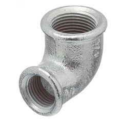 Изображение товара Угол переходный Gebo Platinum (90-22V) 3/4 ВР(г) х 1/2 ВР(г) чугунный оцинкованный