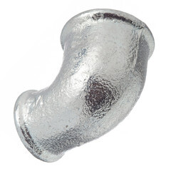 Угол переходный Gebo Platinum (90-22V) 3/4 ВР(г) х 1/2 ВР(г) чугунный оцинкованный - фото 5