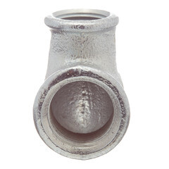 Угол переходный Gebo Platinum (90-22V) 3/4 ВР(г) х 1/2 ВР(г) чугунный оцинкованный - фото 4